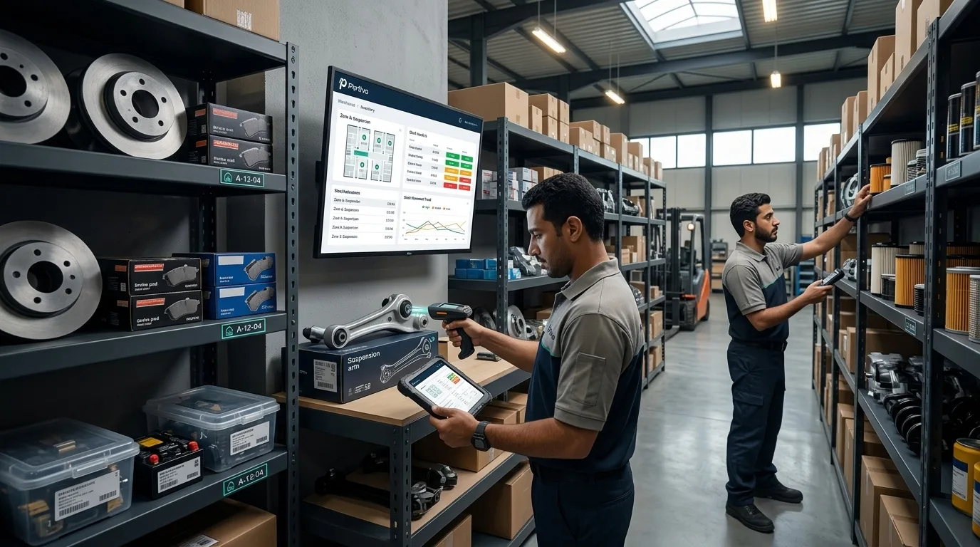 Partivo inventory operations